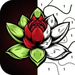 Color By Number – Relaxing Free Coloring Book PRO 4.1 icon