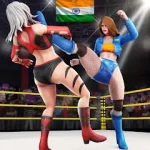 Bad Girls Wrestling Game  icon
